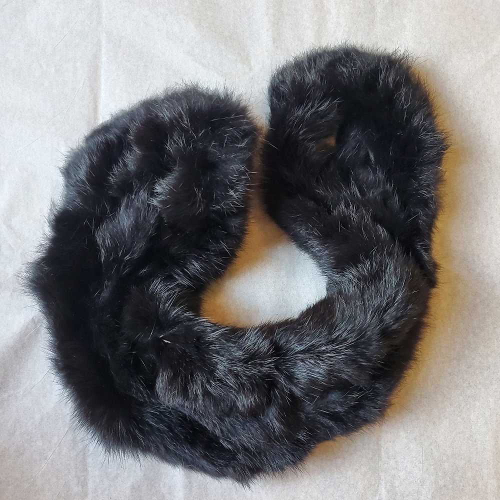Vintage Fur Scarf/Neck Warmer Pinup Mod